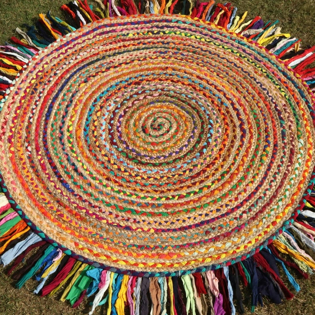 Close-up of the tonal pattern on the Rainbow Arch Kids